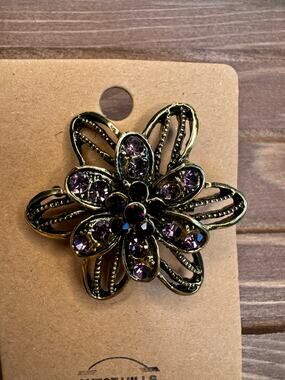 Vintage Style Antique Gold Jewelry Brooch Fashion Jewelry FAST SHIP